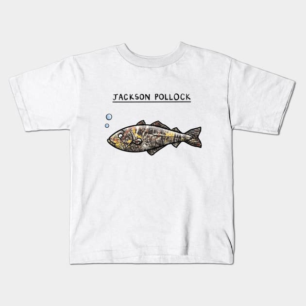 Jackson the Pollock Kids T-Shirt by CarlBatterbee